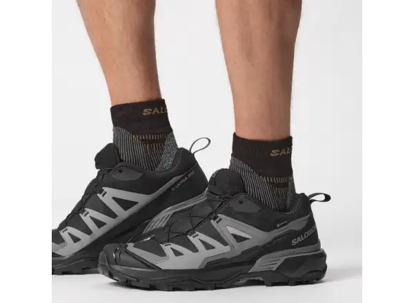 Salomon X Ultra 360 GTX pánska turistická obuv Black/Magnet/Quiet Shade
