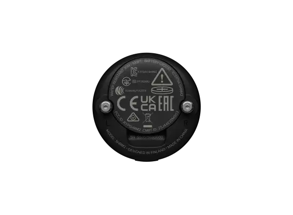 Suunto SHRM2 hrudný pás Black