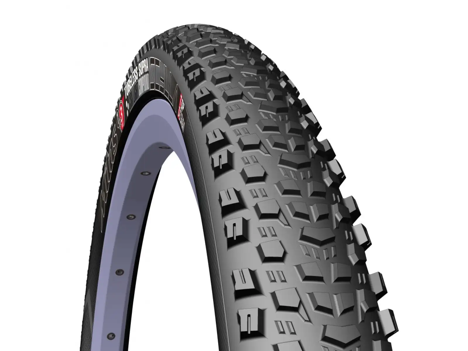 Mitas Scylla Tubeless Supra CRX Textra 26x2,25" MTB plášť kevlar čierna