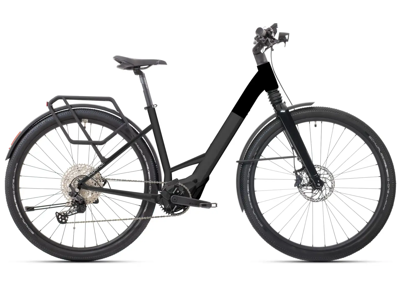 Superior iBlox 6.3 Low Step mestský elektrobicykel Matte Black