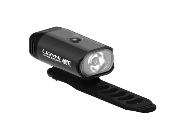 Lezyne Mini Drive 400 predné svetlo black/hi gloss