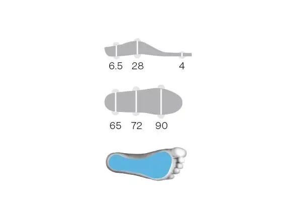 Sidas 3Feet Eco Warm Low vložky do topánok