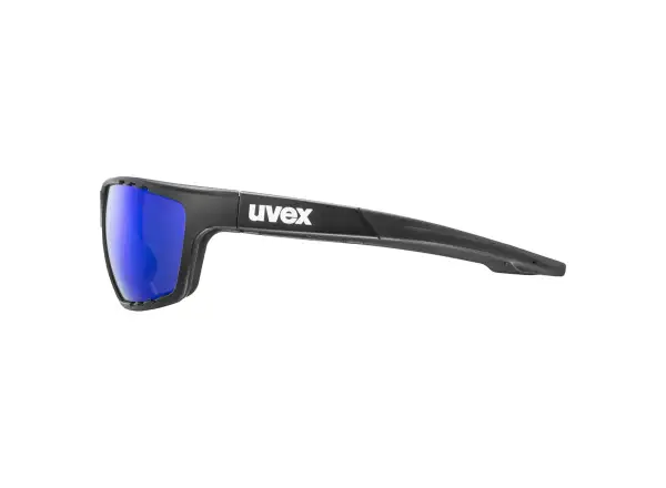 Uvex Sportstyle 706 okuliare Black Mat/Mirror Blue