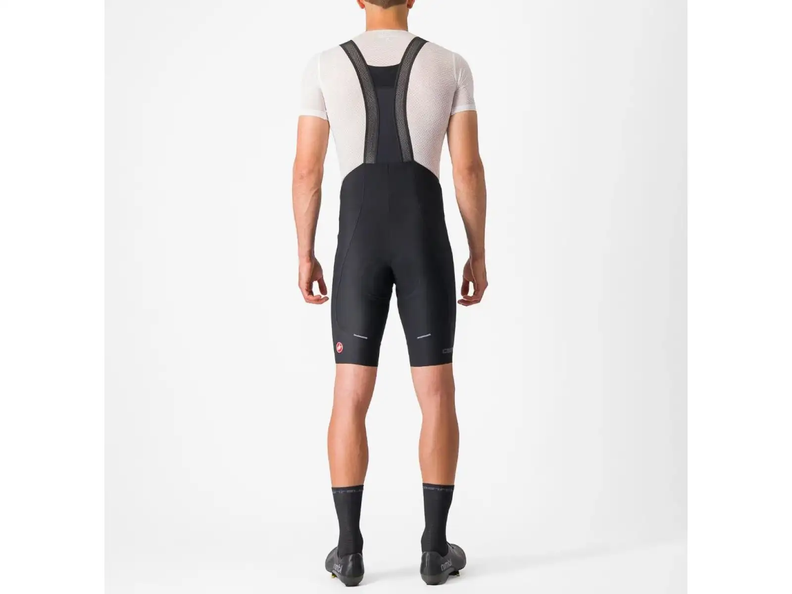 Castelli Espresso 3 pánske kraťasy s vložkou a laclom Black