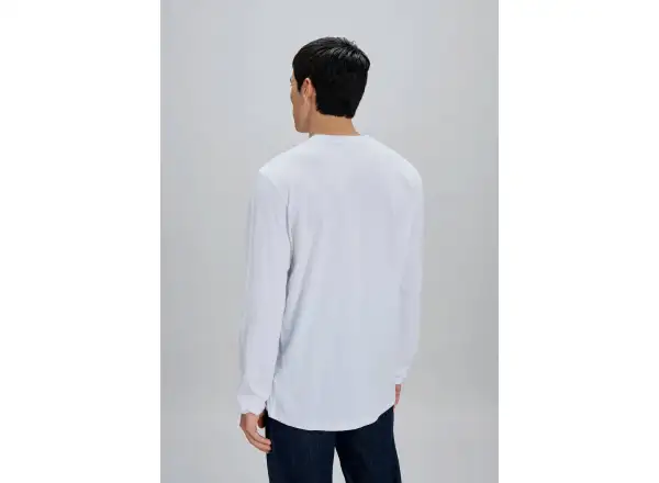 POC L/S Tee tričko s dlhým rukávom Hydrogen White