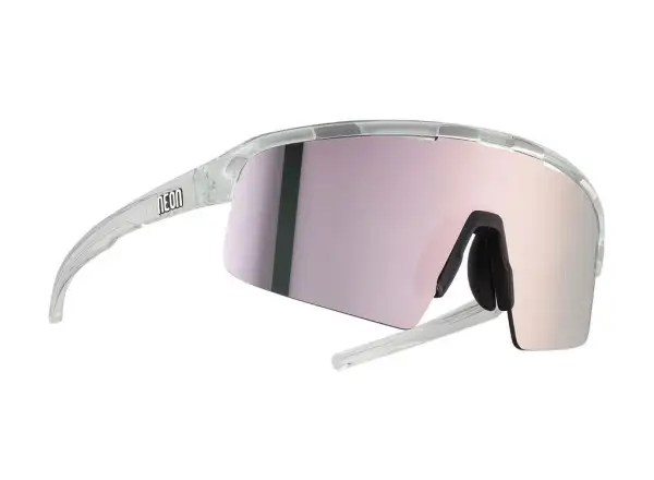 Neon Arrow 2.0 Small okuliare Crystal Shiny/Mirror Light Pink.