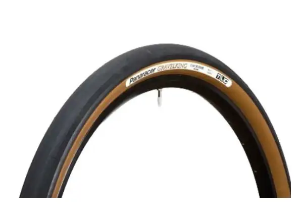 Panaracer Gravel King Slick TLC 700x38C plášť čierna/hnedá kevlar - Z KOLA