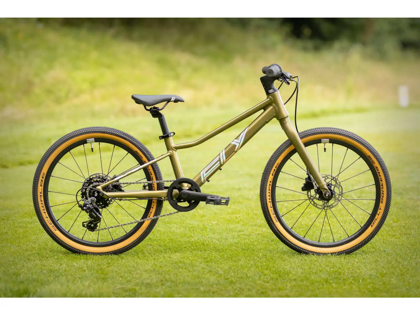 Superior F.L.Y. 20 DB Matte Olive Metallic/Hologram Chrome detský bicykel