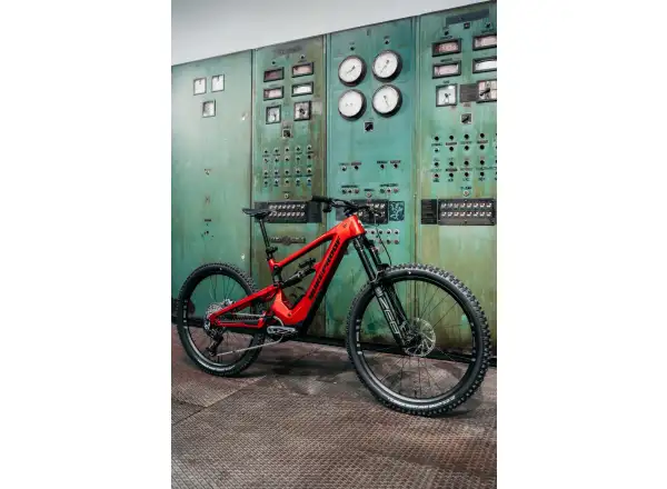 Nukeproof Megawatt Carbon Pro 297 T-GX celoodpružený elektrobicykel Red