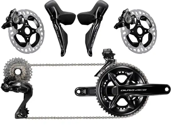 Shimano Dura-Ace Di2 R9250-P cestná sada s powermetrom