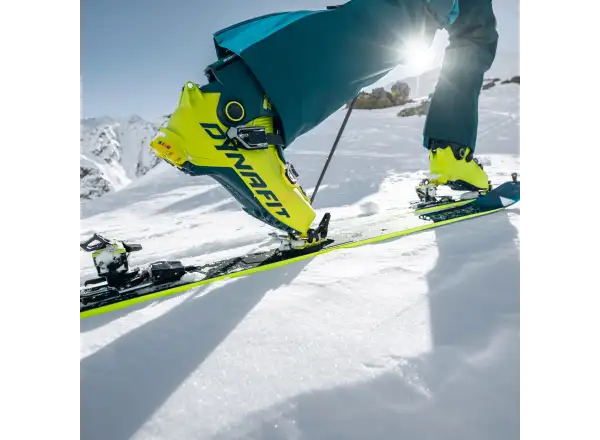 Dynafit Radical Pro pánske skialpové topánky Petrol/Lime Punch