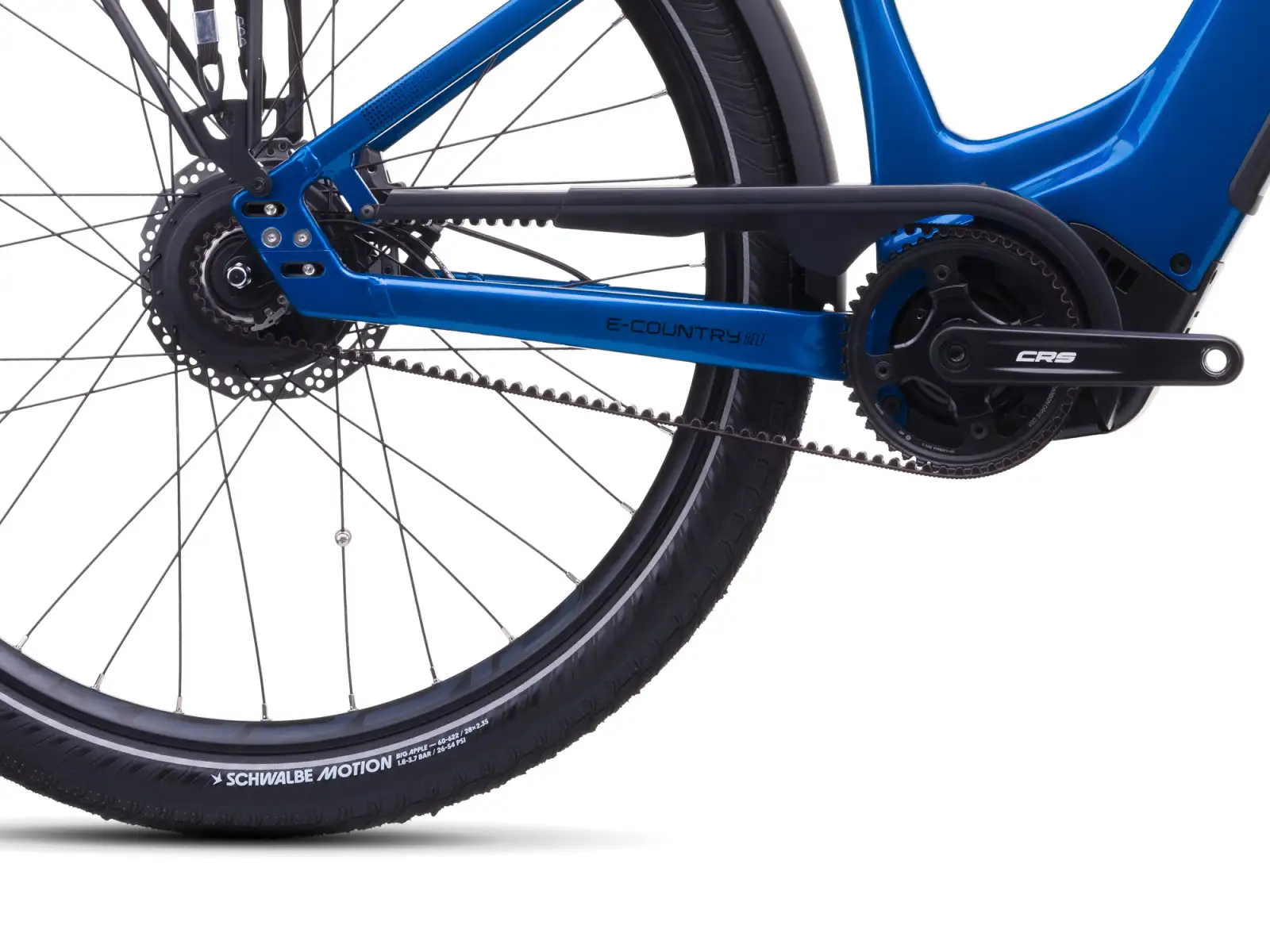 Crussis e-Country BELT 10.11 715Wh nízkonástupový elektrobicykel