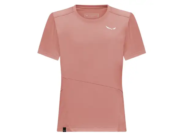 Salewa Puez Sporty Dry dámske tričko krátky rukáv Desert Pink