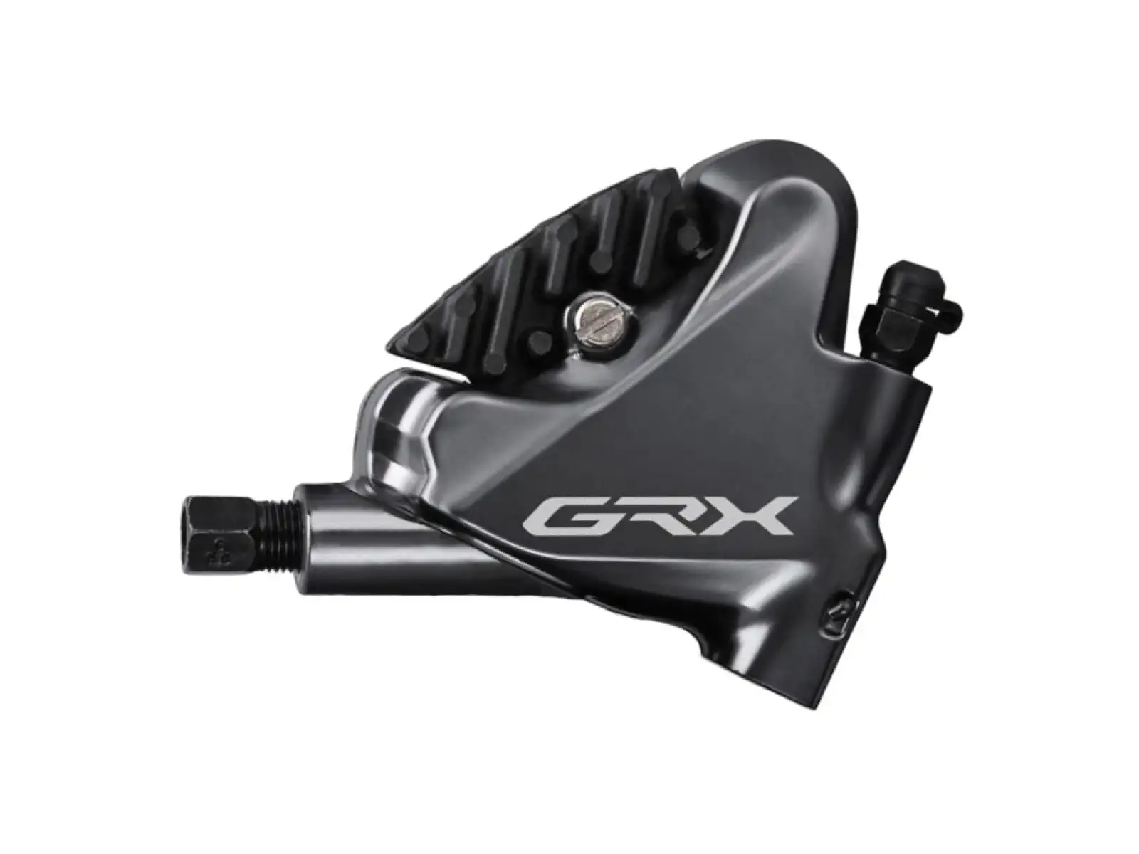 Shimano GRX BR-RX810 zadný brzdový strmeň Flat Mount polymer L03A + chladič skrutky 25 mm