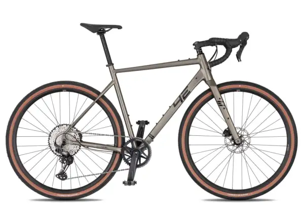 4Ever Gromvel Elite gravel bicykel Soft titan