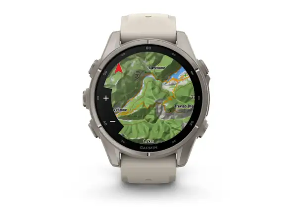 Garmin fenix 9–43 mm inteligentné hodinky Titanium Fog Gray