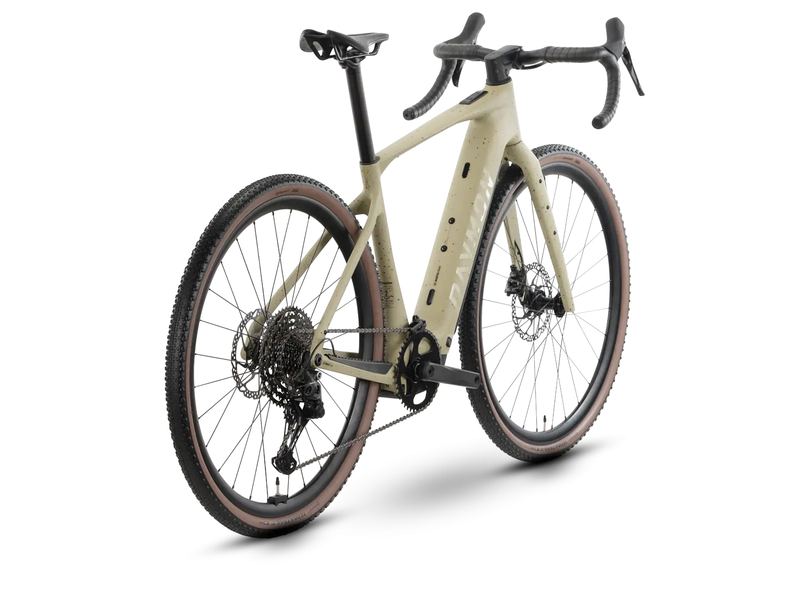 Raymon Norza Comp greige freckels gravel elektrobicykel