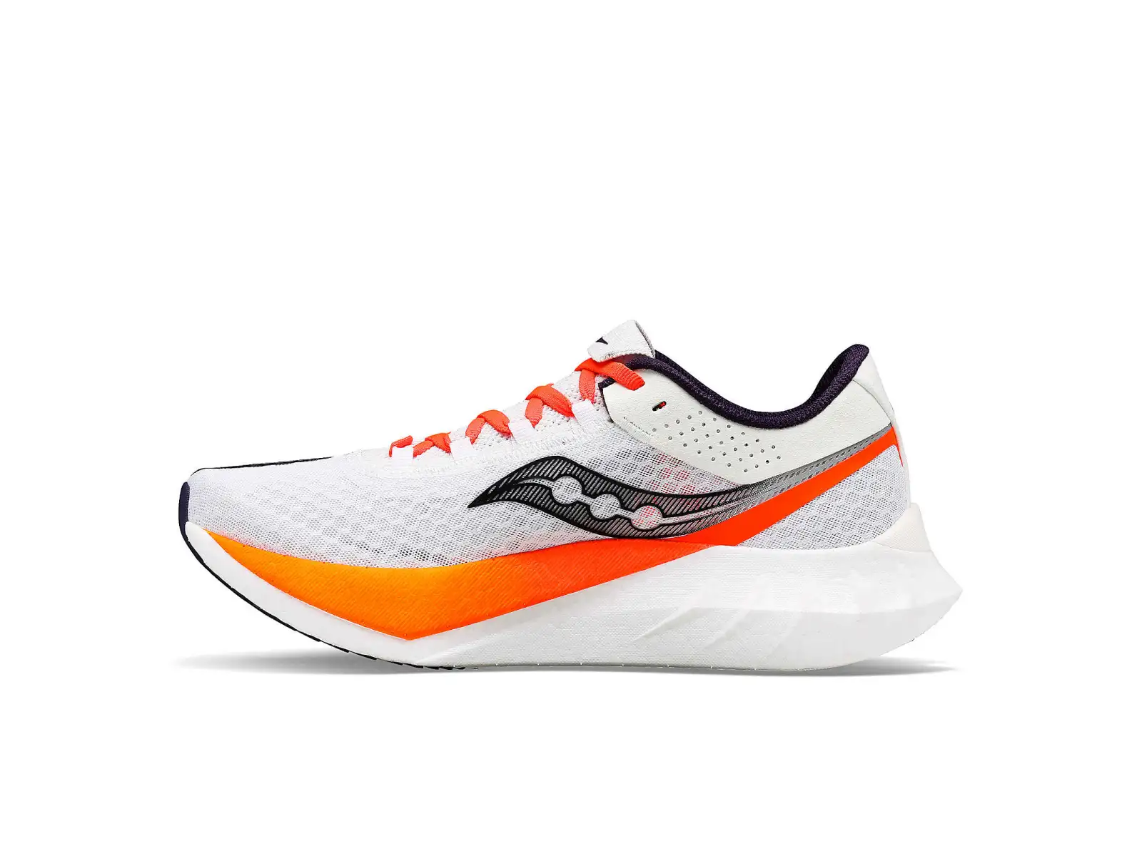 Saucony Endorphin Pro 4 pánska bežecká obuv biela/čierna