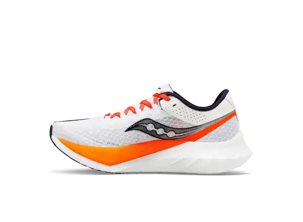 Saucony Endorphin Pro 4 pánska bežecká obuv biela/čierna