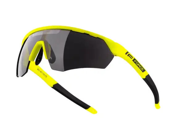 Force Enigma cyklistické okuliare fluo/čierne sklá
