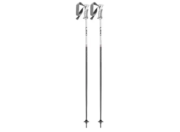 Leki Bliss zjazdové palice Gunmetal/White/Rosegold