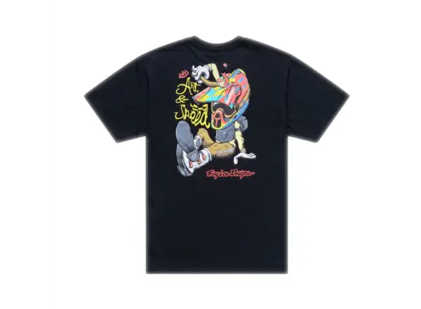 Troy Lee Designs Heritage pánske tričko krátky rukáv Black