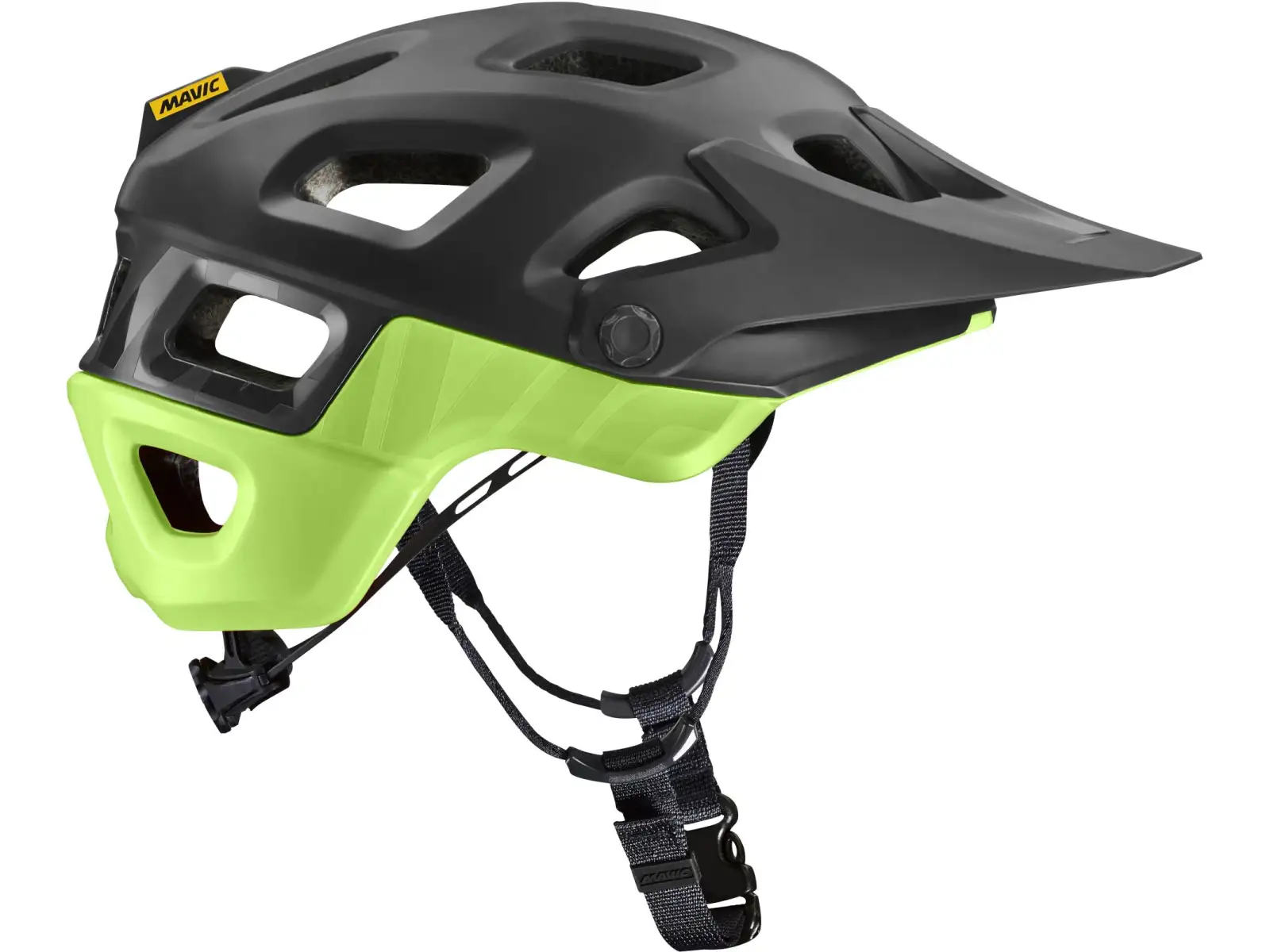 Prilba Mavic Deemax Pro Mips MTB Black/Green 2021