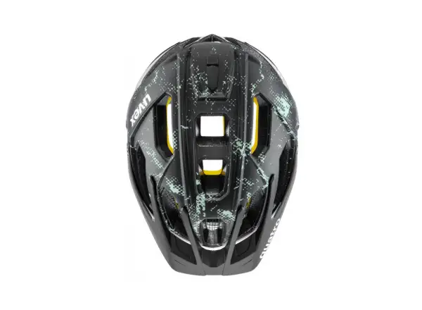 Uvex Quatro CC MIPS prilba Black/Jade Matt
