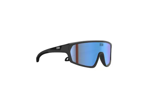 Neon Raptor okuliare Black Matt Mirror Blue Cat 3
