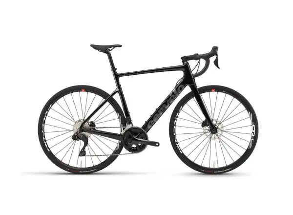 Cestný bicykel Cervélo Caledonia 105 Di2 metalická čierna