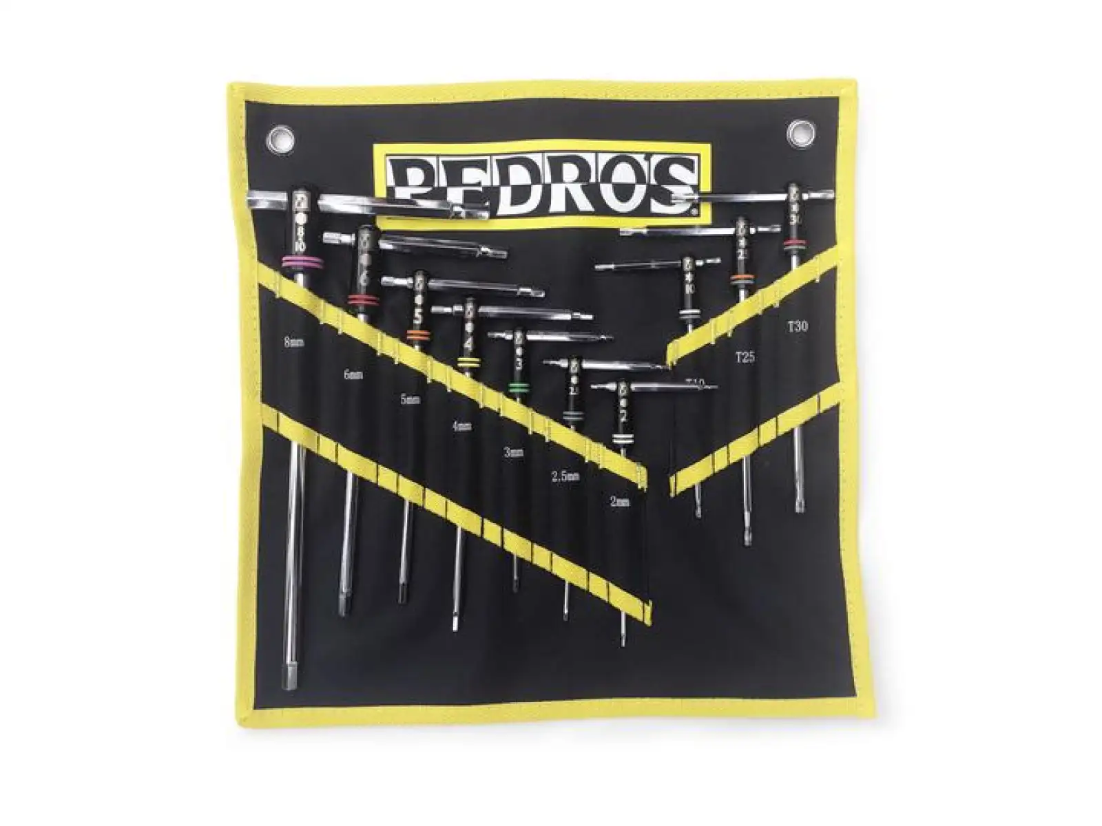 Sada imbusových a torx kľúčov Pedros Master T-handle Set II 10 ks vrátane tašky