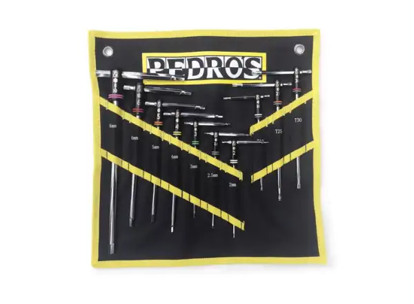 Sada imbusových a torx kľúčov Pedros Master T-handle Set II 10 ks vrátane tašky