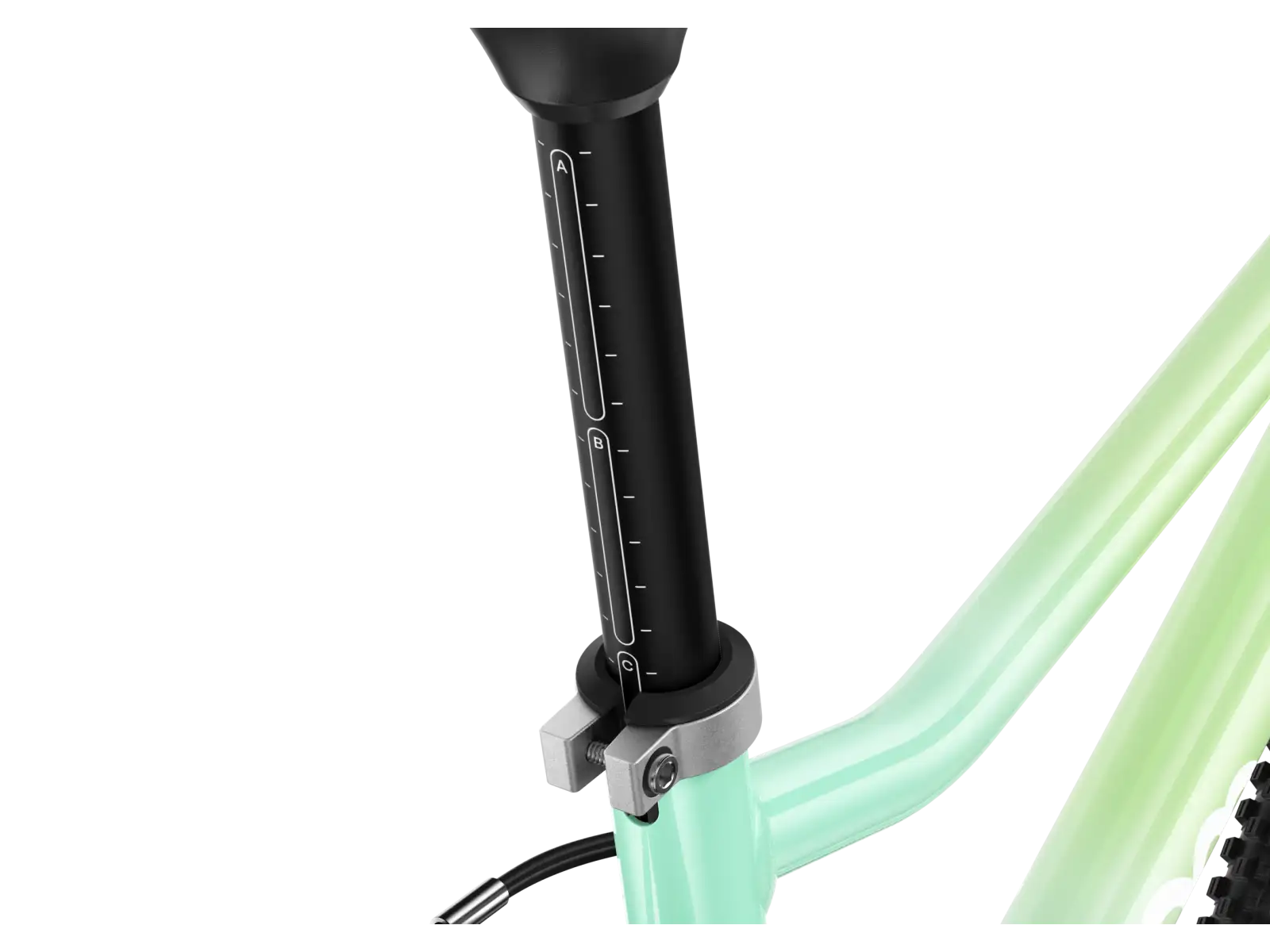 Woom GO 2 detský bicykel 14 Spearmint Crush Limited