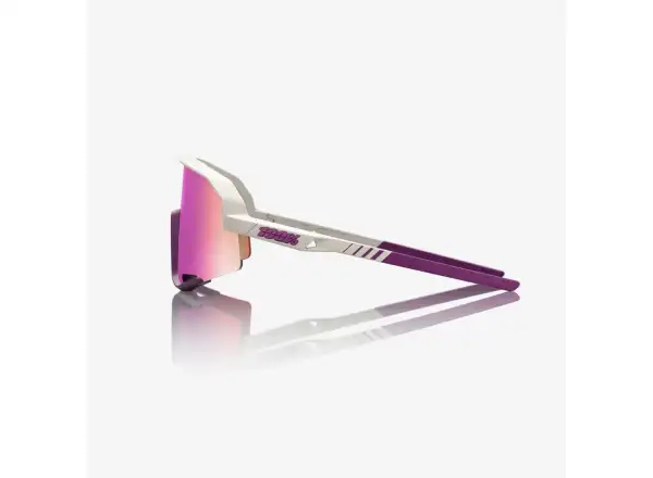 100% Slendale slnečné okuliare Matte Chalk/Purple Multilayer Mirror Lens