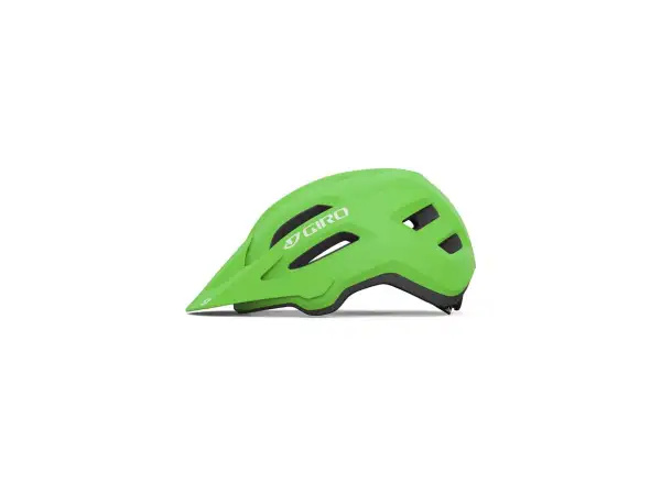 Prilba Giro Fixture II Youth pre deti Mat Bright Green vo veľkosti. Uni (50-57 cm)