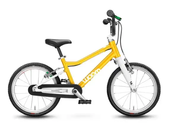 Woom GO 3 detský bicykel 16" Vibrant Yellow