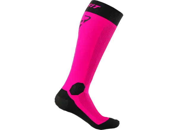 Lyžiarske ponožky Dynafit Tour Warm Merino Pink Glo