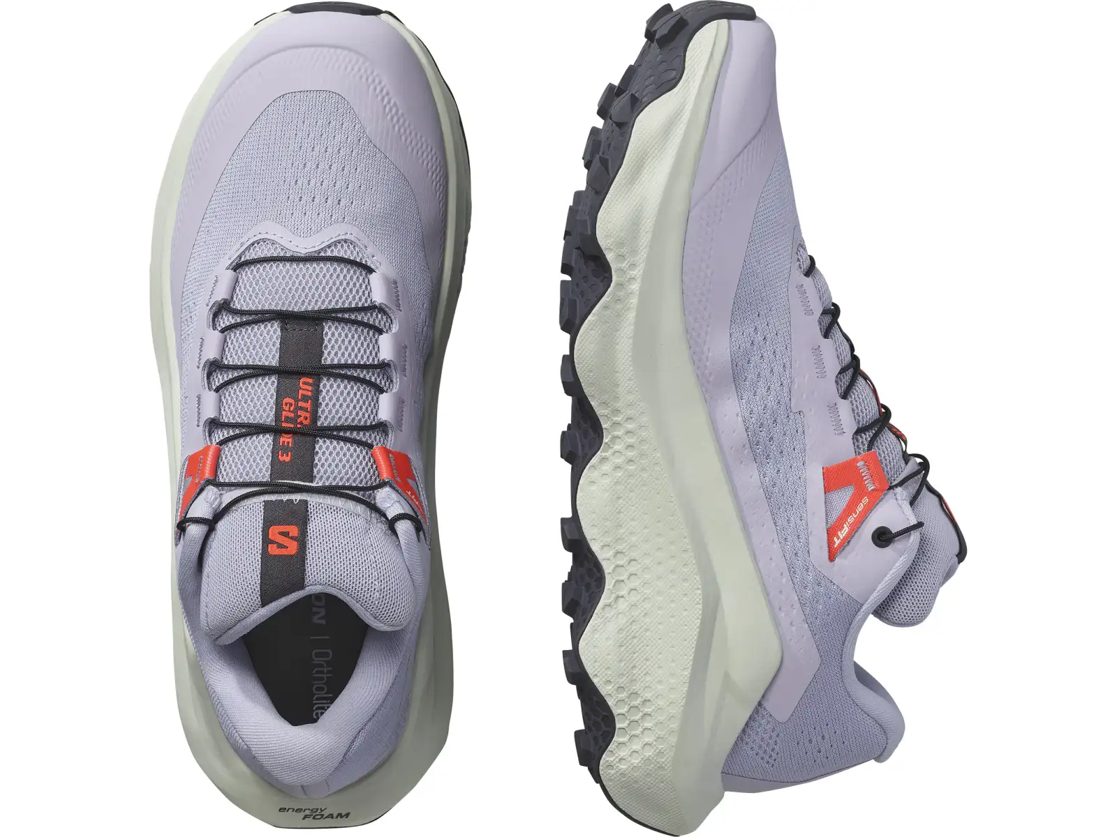 Salomon Ultra Glide 3 dámska bežecká obuv Cosmic Sky/Icicle/Neon Flame