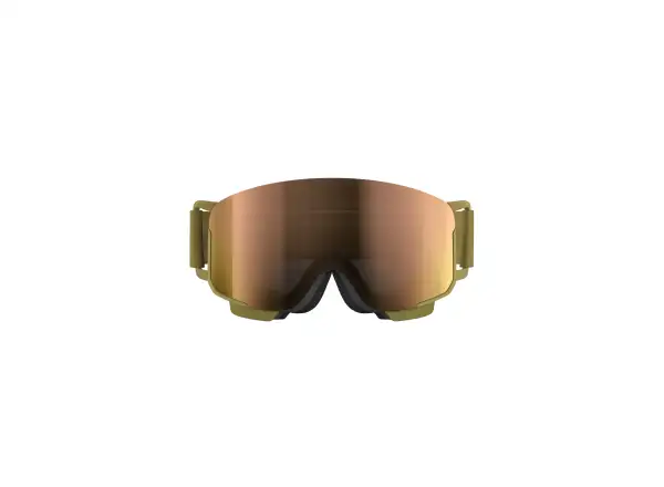 POC Nexal Mid lyžiarske okuliare Olivine Green/Partly Sunny Rose Gold