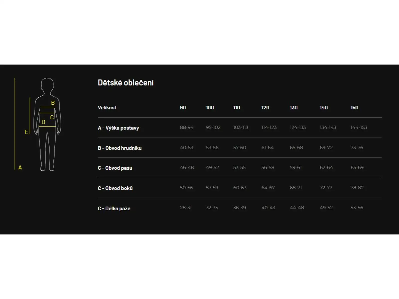 Senzor Cyklo Entry detské krátke nohavice True Black