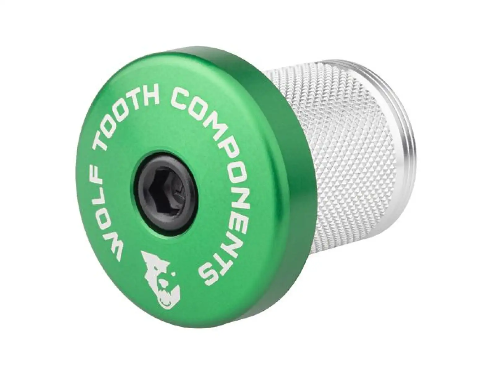 Wolf Tooth COMPRESSION PLUG ježko do karbónového stĺpika 1 1/8" zelená