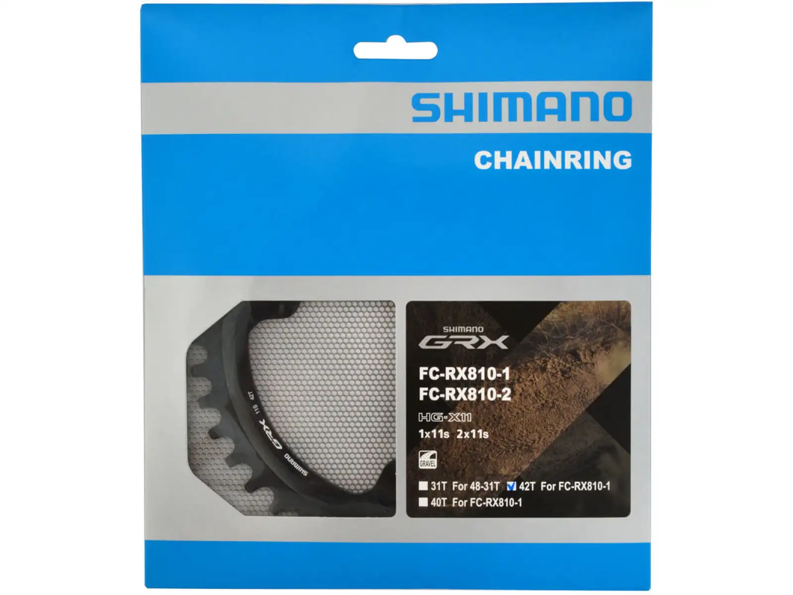 Shimano GRX FC-RX810 prevodník 1x11 42z.