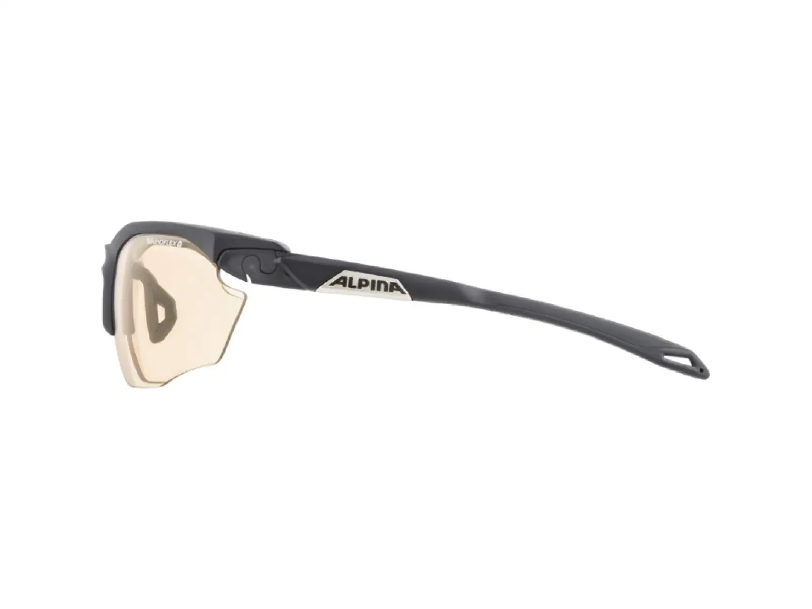 Alpina Twist Five HR VL+ okuliare Black Matt
