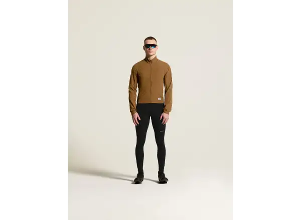 CRAFT Endur Light Wind pánska cyklistická bunda hnedá