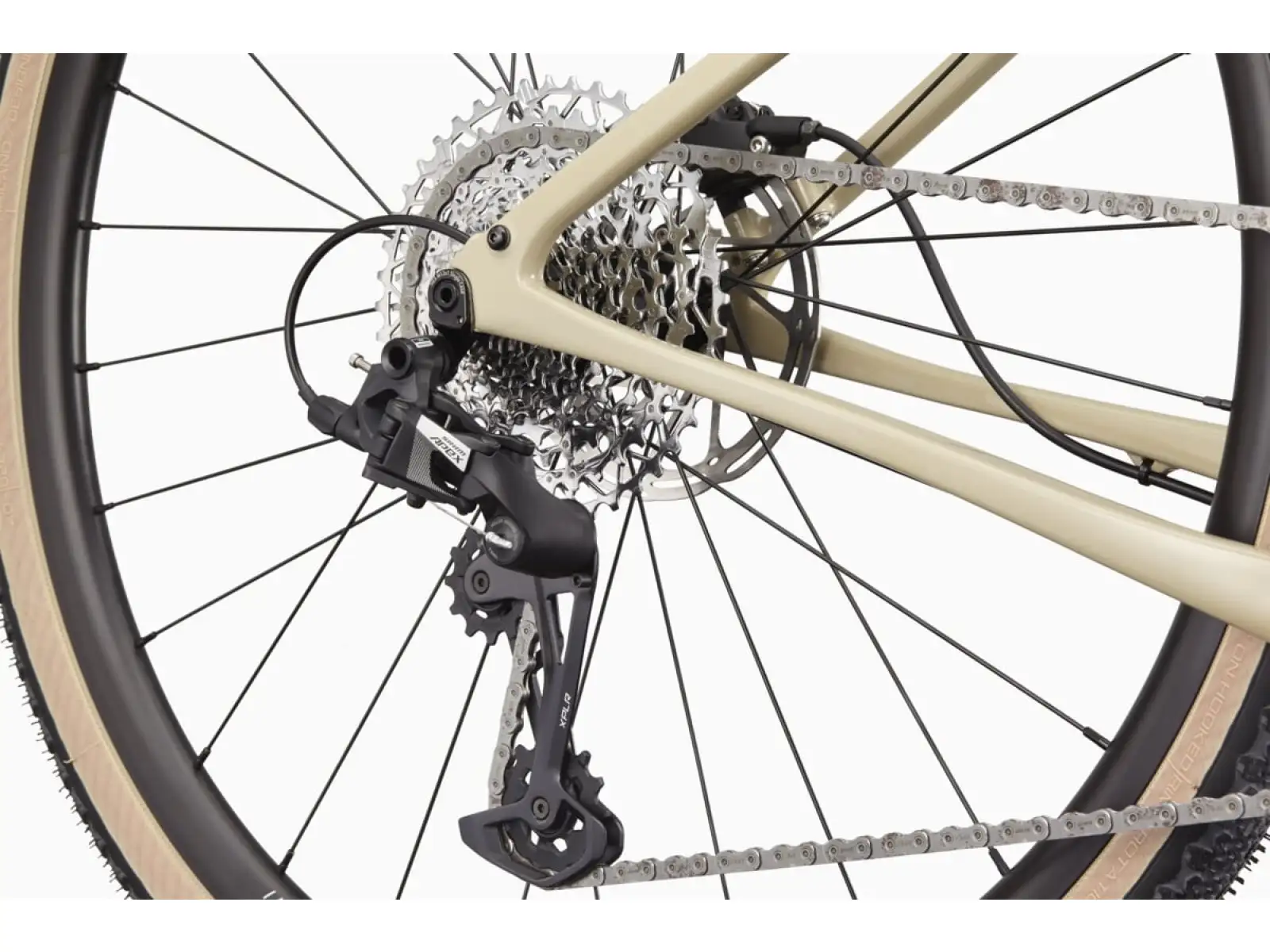 Cannondale Topstone Carbon Apex 1 gravel bike Quicksand