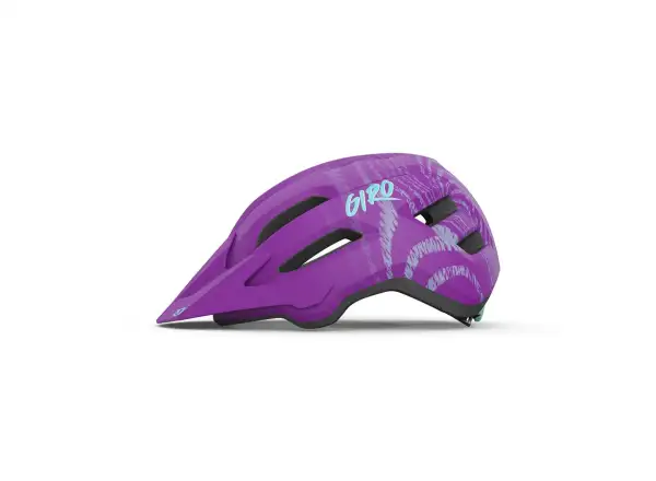 Giro Fixture II Youth detská prilba Mat Purple Ripple