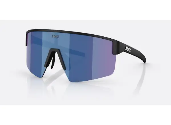 Bliz P004 slnečné okuliare Matte Black/Grey Blue Mirror