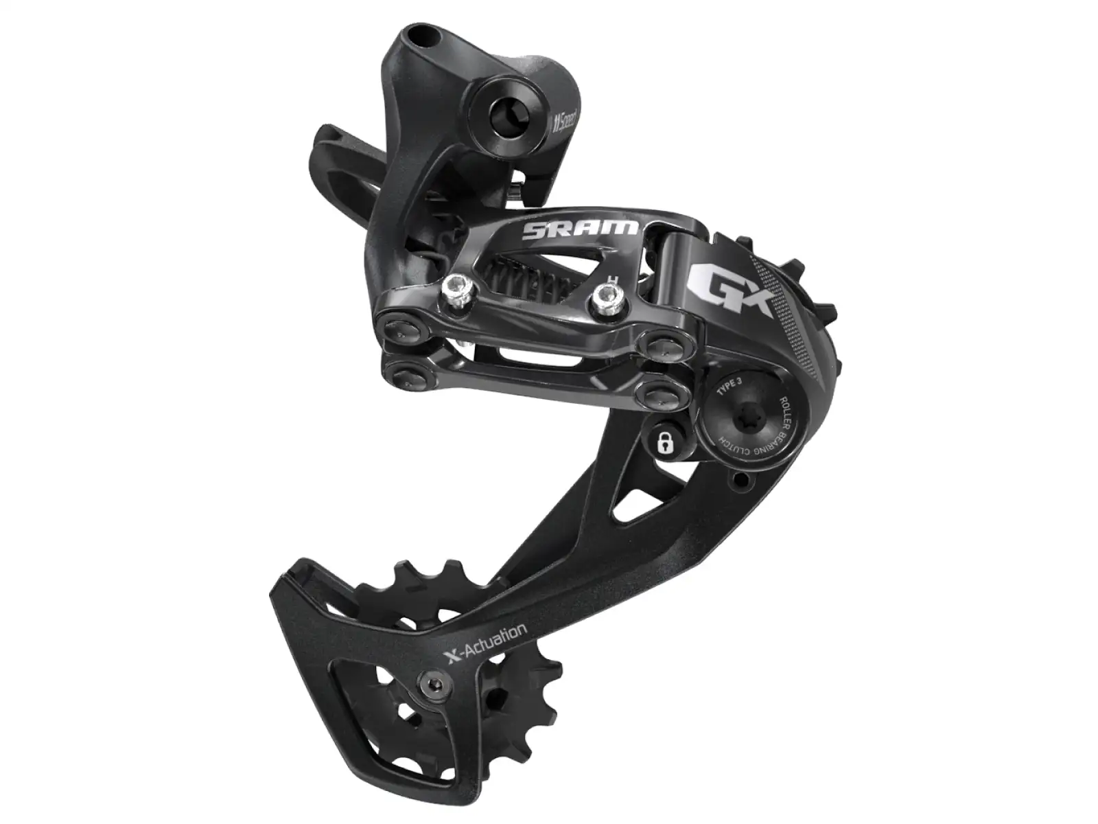 Sram GX 2x11 sp. prehadzovačka dlhé vedenie čierna