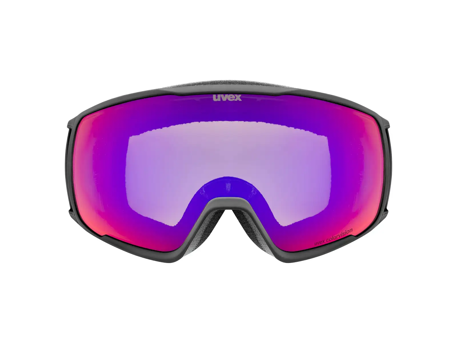 Uvex Vitorious Small CV lyžiarske okuliare black matt/ruby - green