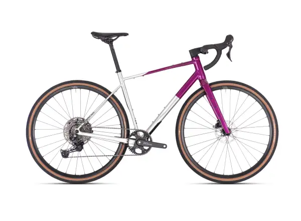 Superior XR 6.3 GR bicykel gravel bicykel Gloss Electric Purple/Grey